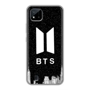 Чехлы BTS для Realme C11 (2021) / C20 (AlphaPrint) (БТС Лого)