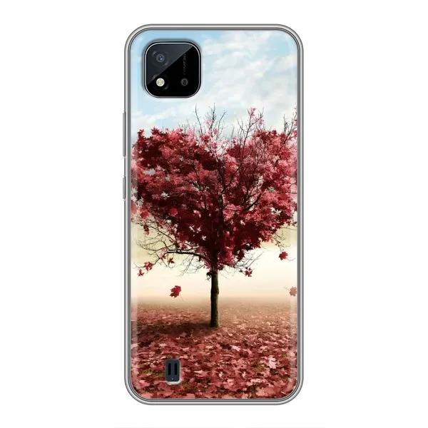 Чехол с принтом «Дерево сердце» для Realme C11 (2021) / C20 Чехол с принтом «Дерево сердце» для Realme C11 (2021) / C20