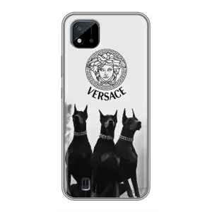Чохли VERSACE для Рілмі С11 (2021) / С20 (PREMIUMPrint) (Доберман Версаче)