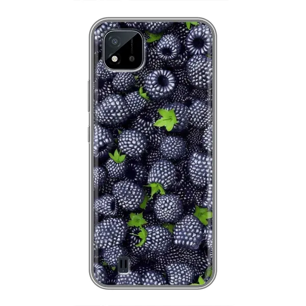 Чехол с принтом «Ежевика» для Realme C11 (2021) / C20