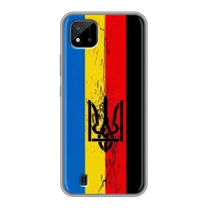 Украинские Чехлы для Realme C11 (2021) / C20 с картинкой УПА (AlphaPrint) (Флаг УПА)