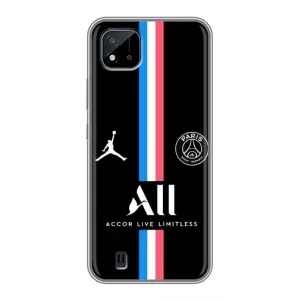 Чохли PSG для Realme C11 (2021) / C20 (AlphaPrint) (футболка ПСЖ)