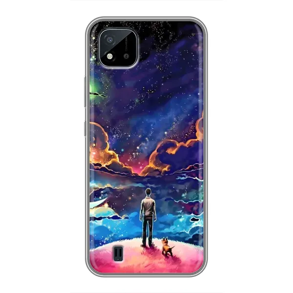 Чохол з принтом «Вид Галактики» для Realme C11 (2021) / C20