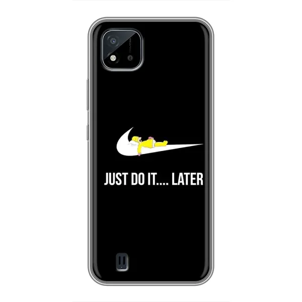 Чохол з принтом «Гомер Later» для Realme C11 (2021) / C20