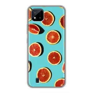Чехлы с Фруктами для Realme C11 (2021) / C20 (VPrint) (Грейпфрут)