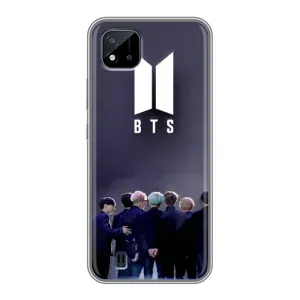 Чехлы BTS для Realme C11 (2021) / C20 (AlphaPrint) (Группа BTS)