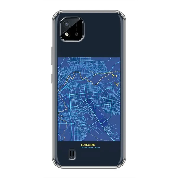 Чохол з принтом «Луганськ» для Realme C11 (2021) / C20