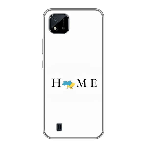 Чехол с принтом «Home» для Realme C11 (2021) / C20