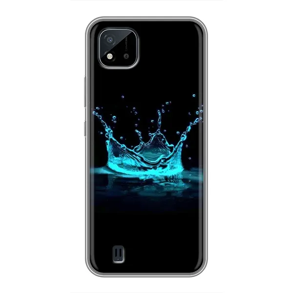 Чохол з принтом «Крапля корони» для Realme C11 (2021) / C20