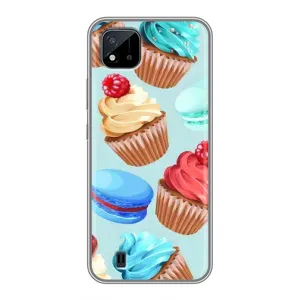 Чехлы с Фруктами для Realme C11 (2021) / C20 (VPrint) (Кексики)