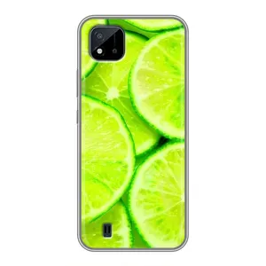 Чехлы с Фруктами для Realme C11 (2021) / C20 (VPrint) (Лайм)