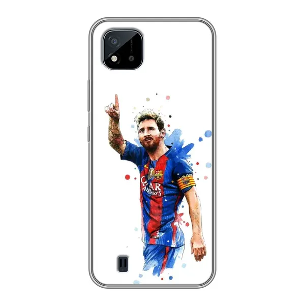Чехол с принтом «Лео Месси» для Realme C11 (2021) / C20