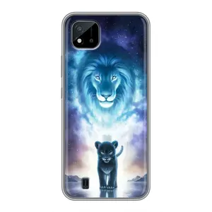 Чохол з картинкою ЛЕВ для Realme C11 (2021) / C20 (VPrint) (Маленький лев)
