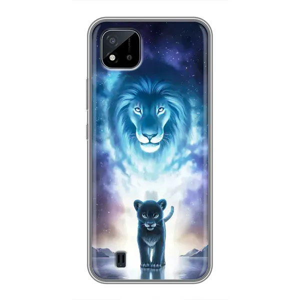 Чохол з принтом «Маленький лев» для Realme C11 (2021) / C20