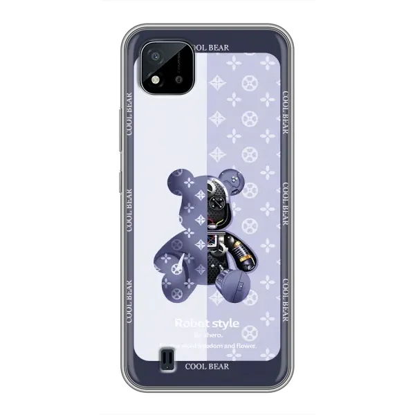 Чохол з принтом «Медведик LV» для Realme C11 (2021) / C20