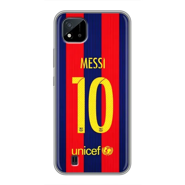 Чехол с принтом «Messi Barca 10» для Realme C11 (2021) / C20