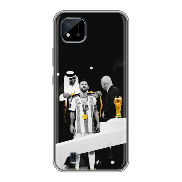 Чехол с принтом «Месси в накидке» для Realme C11 (2021) / C20