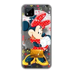 Чохол Disney Mouse Realme C11 (2021) / C20 (PREMIUMPrint) (Minni з бантіком)