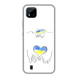 Чохол для Патріота України Realme C11 (2021) / C20 - (AlphaPrint) (Мир Україні)