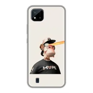 Чохли з Мавпами NFT для Realme C11 (2021) / C20 (AlphaPrint) (мавпа NFT в окулярах)