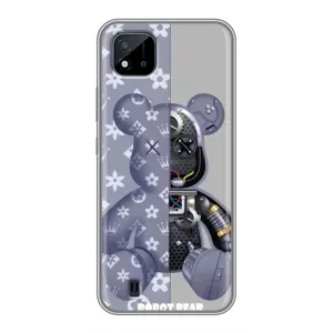 Крутые Чехлы Луи Виттон для Realme C11 (2021) / C20 (AlphaPrint) (Робот Мишка)