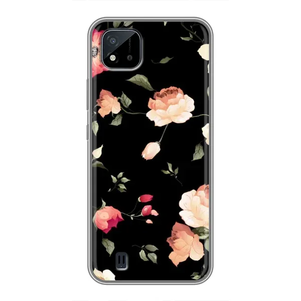 Чехол с принтом «Розочки» для Realme C11 (2021) / C20