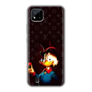 Чехли для Realme C11 (2021) / C20 - Скрудж МакДак Louis Vuitton (PREMIUMPrint) (Скрудж з ботліантом)