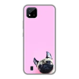 Чехлы с собаками для Realme C11 (2021) / C20 (VPrint) (Смешная собака)