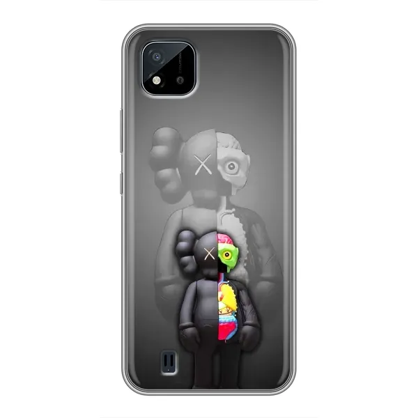 Чохол з принтом «Тіло Bearbrick» для Realme C11 (2021) / C20