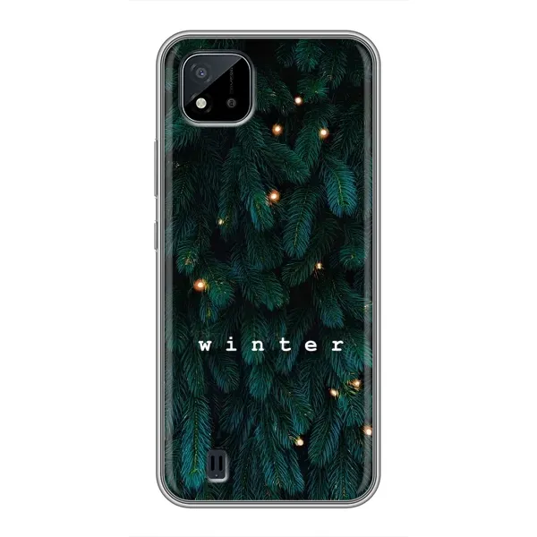 Чехол с принтом «Winter» для Realme C11 (2021) / C20
