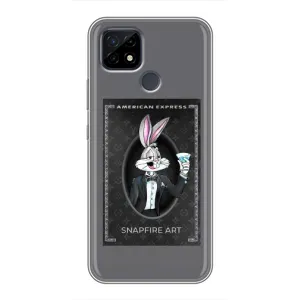 Бренднові Чохли для Realme C21 - (PREMIUMPrint) (Бакс Бані LV)