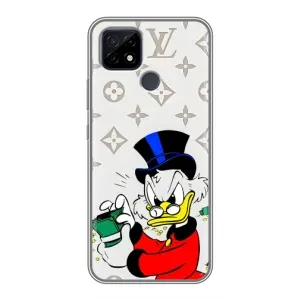 Чехли для Realme C21 - Скрудж МакДак Louis Vuitton (PREMIUMPrint) (Бакси Скрудж)