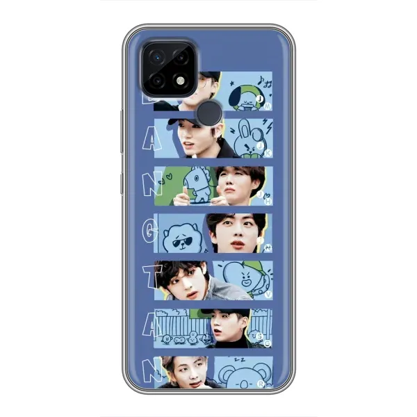 Чехол с принтом «Bangtan» для Realme C21 Чехол с принтом «Bangtan» для Realme C21