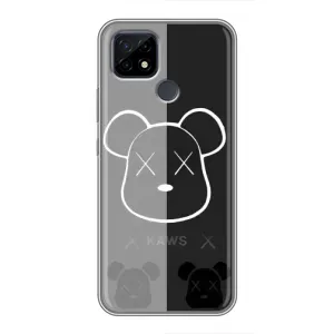 Чохли для Realme C21 - Bearbrick Louis Vuitton (PREMIUMPrint) (БеарБрік очі)