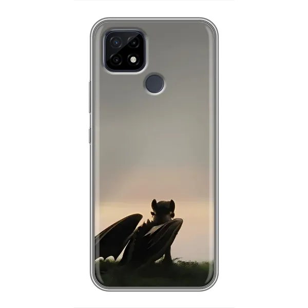 Чехол с принтом «Беззубик» для Realme C21