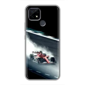 Чехол Формула1 на Realme C21 (Болид гоночный)