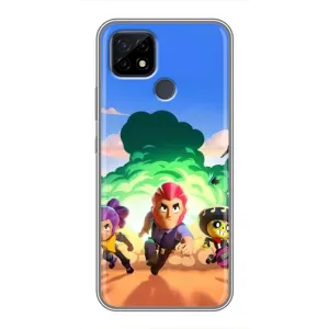 Чехол для Realme C21 Бравл Старс (VPrint) (Бравел Старс)