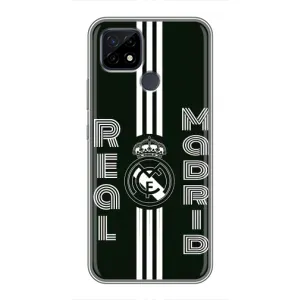 ФК Реал Мадрид чехлы для Realme C21 (AlphaPrint) (черно белый Реал)