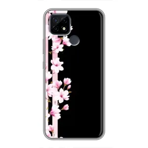 Чохол для RealMe Ц21 - з принтом (Дизайнерські) (AlphaPrint) (Квіточки)