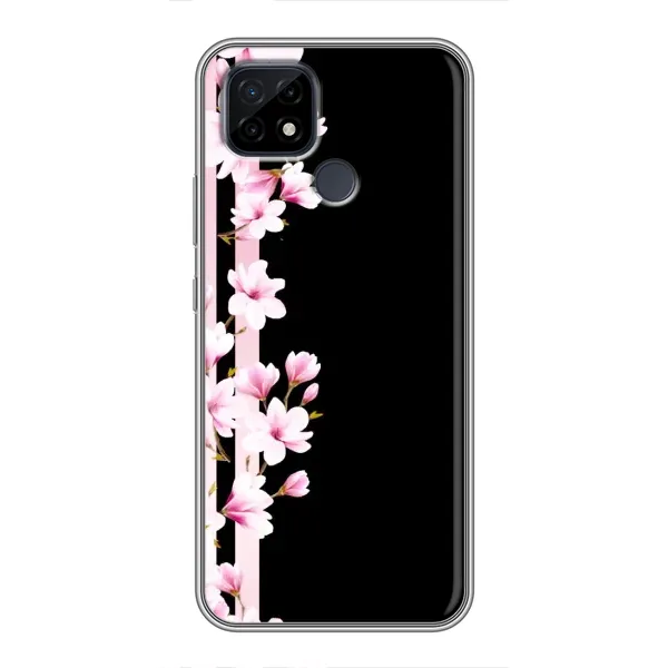 Чохол з принтом «Квіточки» для Realme C21