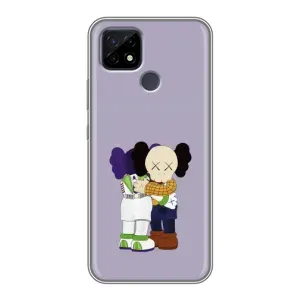 Чохли для Realme C21 - Bearbrick Louis Vuitton (PREMIUMPrint) (Дружба Беарбрік)