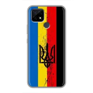 Украинские Чехлы для Realme C21 с картинкой УПА (AlphaPrint) (Флаг УПА)
