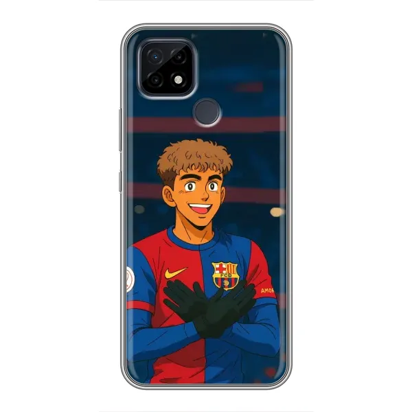 Чехол с принтом «Футболист Ямаль» для Realme C21