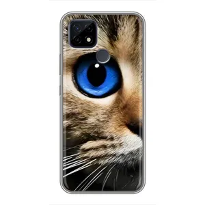 Чехлы с Котиками для Realme C21 (VPrint) (Глаз кота)