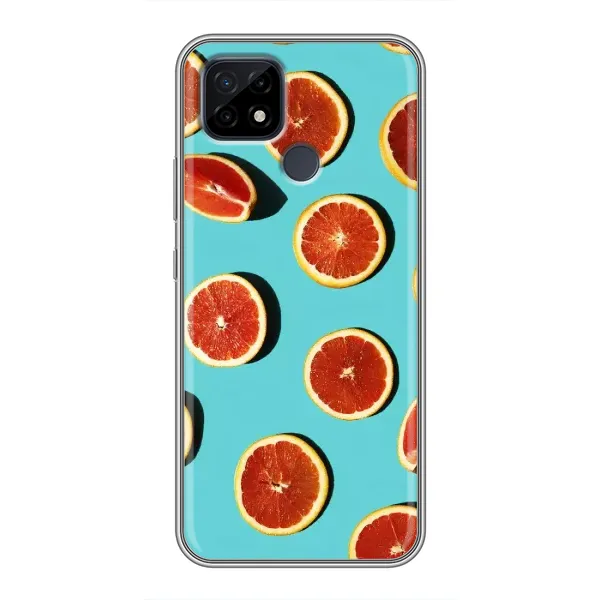 Чохол з принтом «Грейпфрут» для Realme C21