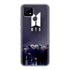 Чехлы BTS для Realme C21 (AlphaPrint) (Группа BTS)