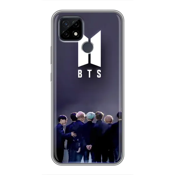 Чехол с принтом «Группа BTS» для Realme C21 Чехол с принтом «Группа BTS» для Realme C21