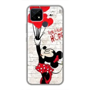 Чохол Disney Mouse Realme C21 (PREMIUMPrint) (Heart Minni)