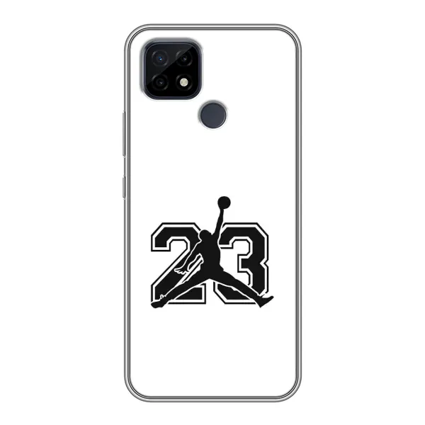 Чехол с принтом «Jordan 23» для Realme C21 Чехол с принтом «Jordan 23» для Realme C21