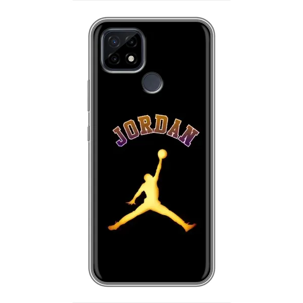 Чехол с принтом «Jordan Gold» для Realme C21 Чехол с принтом «Jordan Gold» для Realme C21